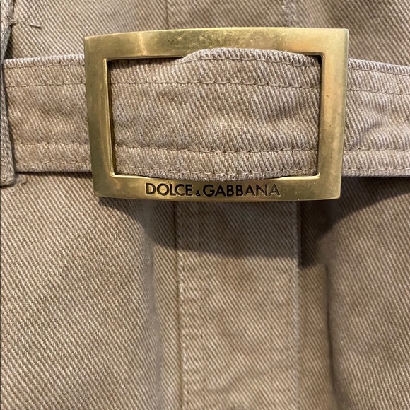 Dolce & Gabbana women’s belted canvas jacket - Picture 5 of 9